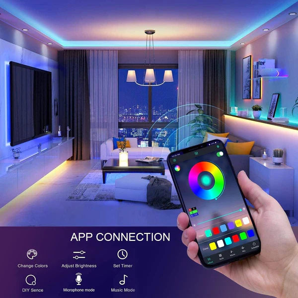 Smart LED Strip with +15 Million colour 5 Meter