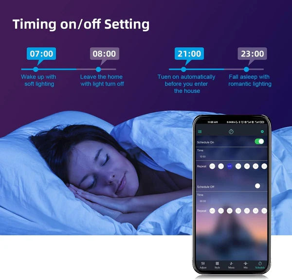 Smart LED Strip with +15 Million colour 5 Meter