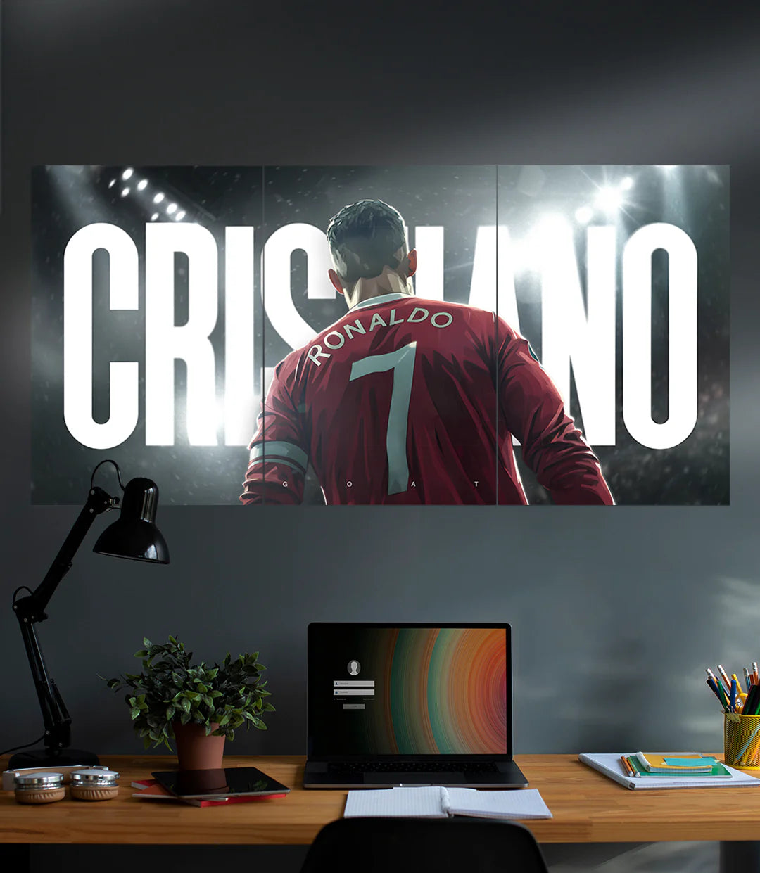 Ronaldo poster.