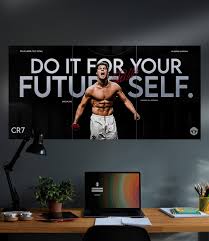 Cristiano Do It For Your Future self Poster 3 Piece Set